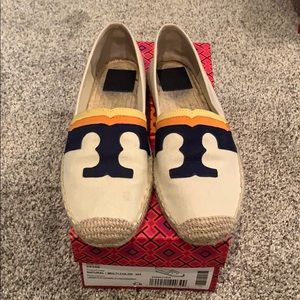Tory Burch Laguna Flat Espadrilles Size 7.5